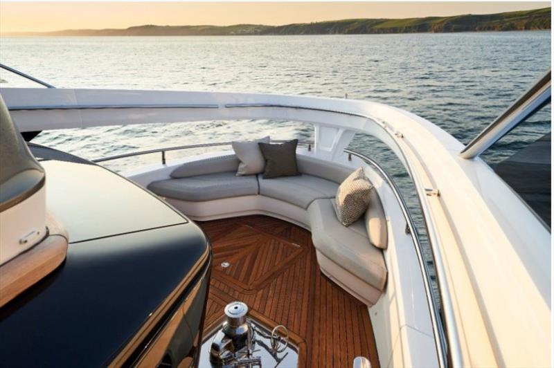 Princess X95 Vista new panoramic bow - photo © Princess Yachts