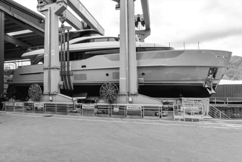 Sanlorenzo yachts from the semi-displacement range: SD90 - photo © Sanlorenzo Yachts