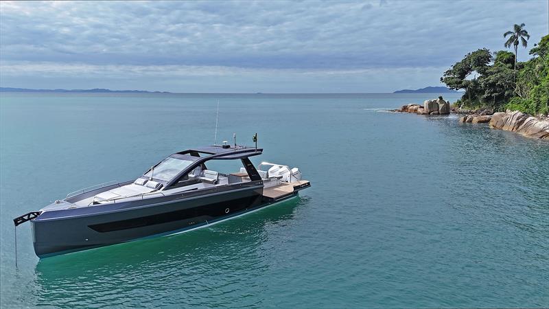 Schaefer V44 photo copyright Schaefer Yachts taken at  and featuring the Power boat class