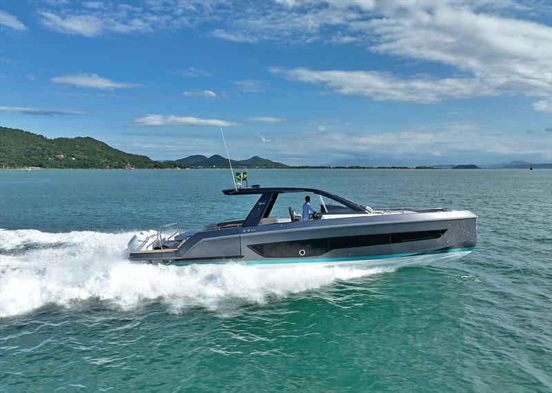 Schaefer V44 photo copyright Schaefer Yachts taken at  and featuring the Power boat class