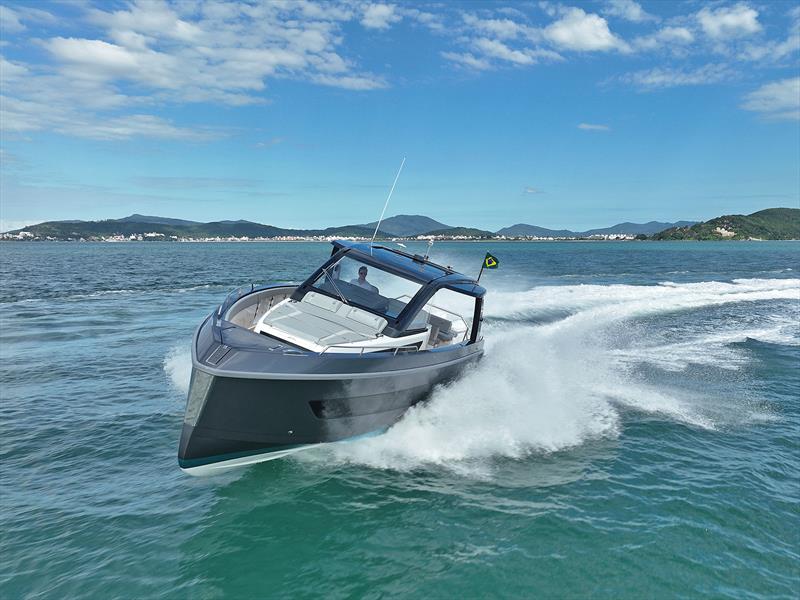 Schaefer V44 photo copyright Schaefer Yachts taken at  and featuring the Power boat class