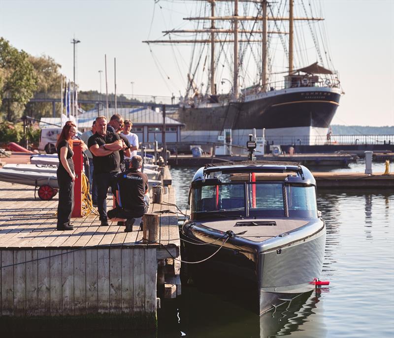 A Candela C-8 Polestar Powered crossing the Baltic sea from Stockholm to Mariehamn, the Western autonomous part of Finland. This marks the first time an eledctric boat crosses from Sweden to Finland photo copyright Candela taken at  and featuring the Power boat class