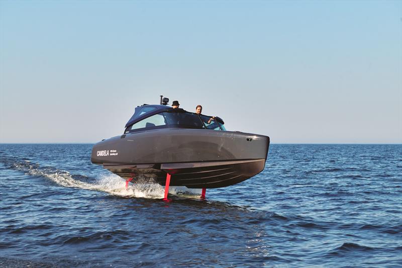 A Candela C-8 Polestar Powered crossing the Baltic sea from Stockholm to Mariehamn, the Western autonomous part of Finland. This marks the first time an eledctric boat crosses from Sweden to Finland - photo © Candela