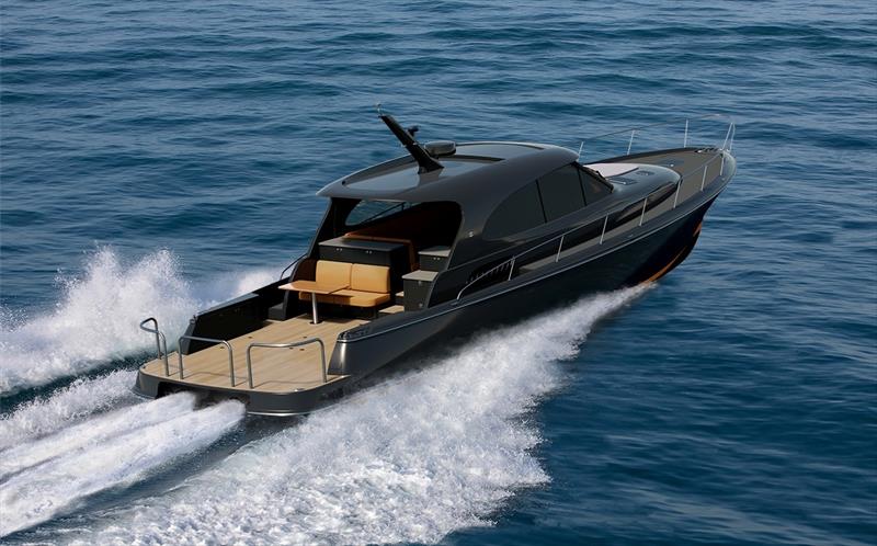 GT60 Jet Drive photo copyright Palm Beach Motor Yachts taken at  and featuring the Power boat class