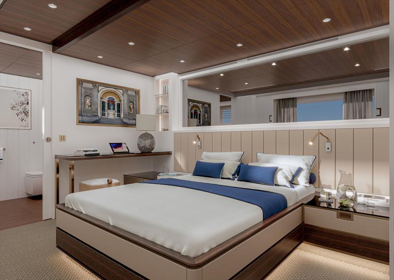 WiderCat 76 - Aft Stbd VIP cabin - photo © Wider Yachts