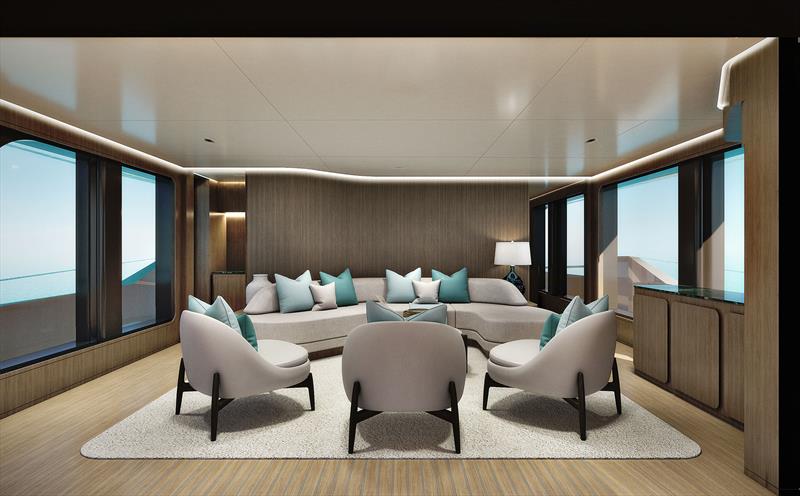 Atlante Classic 35, NB111 - Skylounge - photo © Atlante Yachts
