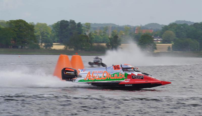 Team Abu Dhabi's Mansoor Al Mansoori - aiming for his first F2 world title photo copyright Team Abu Dhabi taken at  and featuring the Power boat class