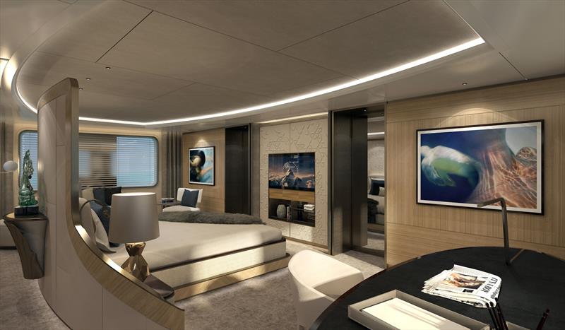 SeaXplorer 60 - Owners Suite by H2 Design - photo © Damen Yachting