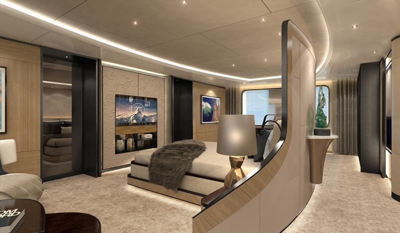 SeaXplorer 60 H2 Design Owners Suite - photo © Damen Yachting