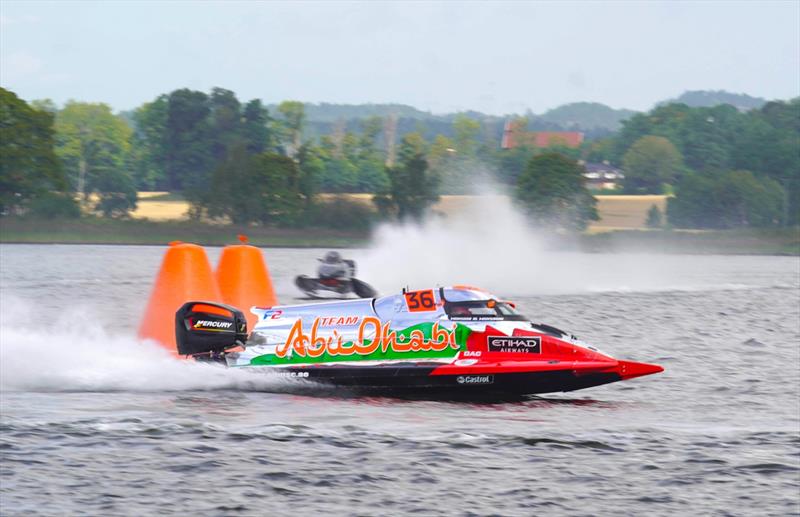 Team Abu Dhabi's Mansoor Al Mansoori in action photo copyright Team Abu Dhabi taken at  and featuring the Power boat class