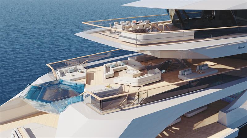 Feadship's latest concept design - C photo copyright Feadship taken at  and featuring the Power boat class