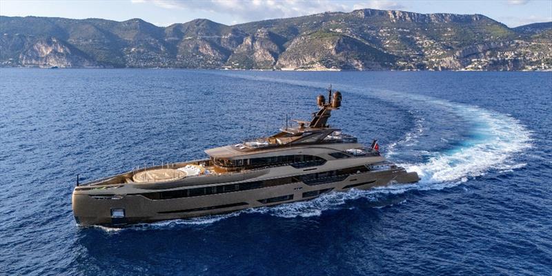 Columbus Custom Hybrid 50m M/Y Anjelif photo copyright Columbus Yachts taken at  and featuring the Power boat class