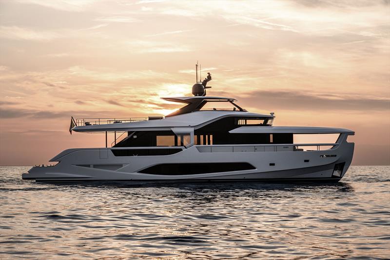 Ferretti Yachts INFYNITO 80 photo copyright Ferretti Yachts taken at  and featuring the Power boat class