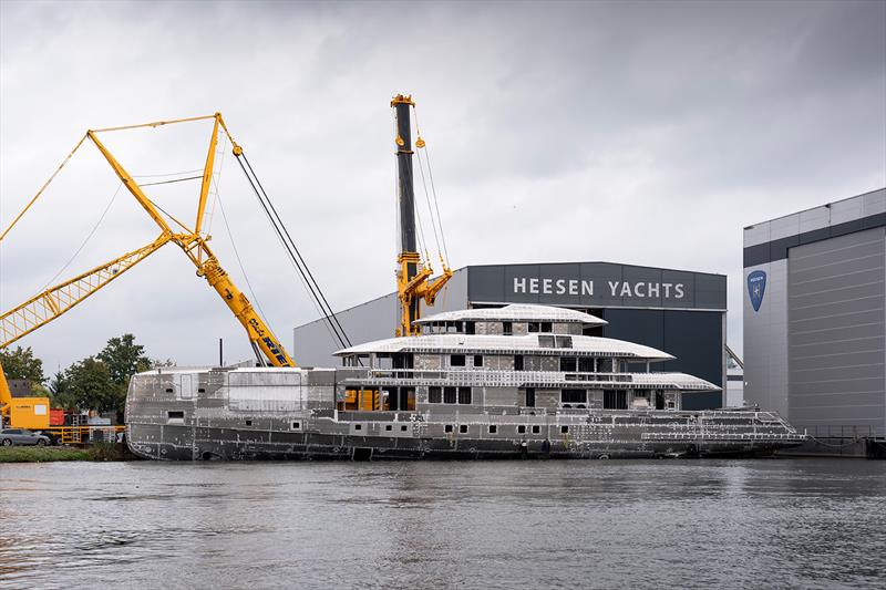 57m Motor Yacht, YN 20857 Project Setteesettanta photo copyright Ruben Griffioen taken at  and featuring the Power boat class