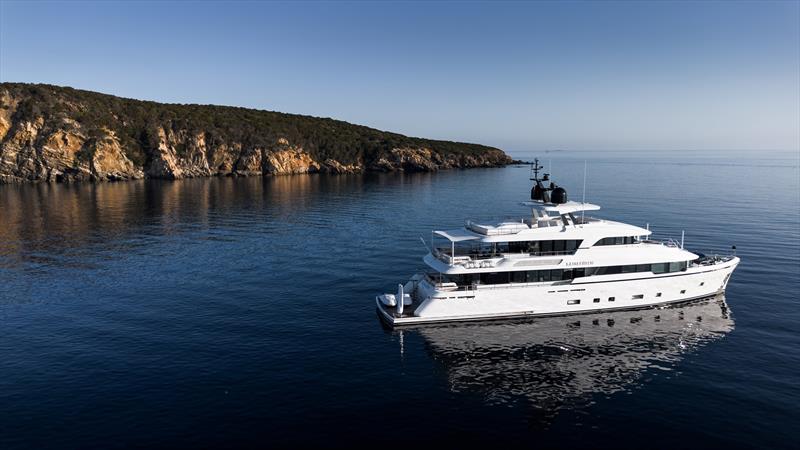 Lumière, the new 37.8m (124ft) Moonen - photo © Moonen Yachts