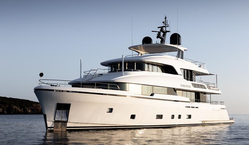 Lumière, the new 37.8m (124ft) Moonen - photo © Moonen Yachts