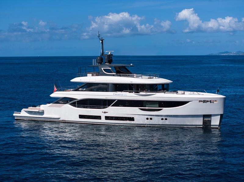 Oasis 34M M/Y Grateful photo copyright Benetti Yachts taken at  and featuring the Power boat class