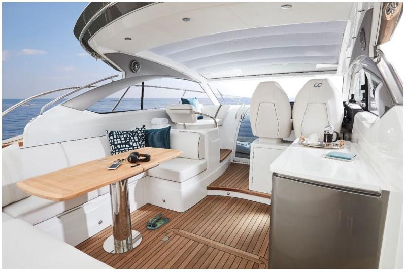 V40 Outside Area - photo © Princess Yachts