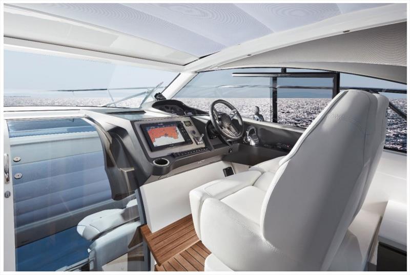 V40 Helm - photo © Princess Yachts