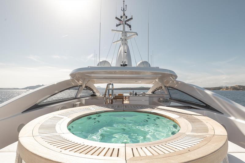 Benetti M/Y Asani, B.Now 50m - Sun deck - photo © Blueiprod