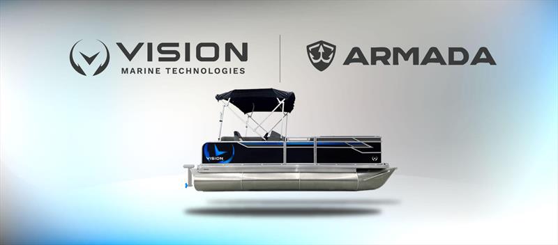 Vision Marine and Armada Partner to produce an Innovative Electric Pontoon for North America's regulated lakes - photo © Vision Marine Technologies