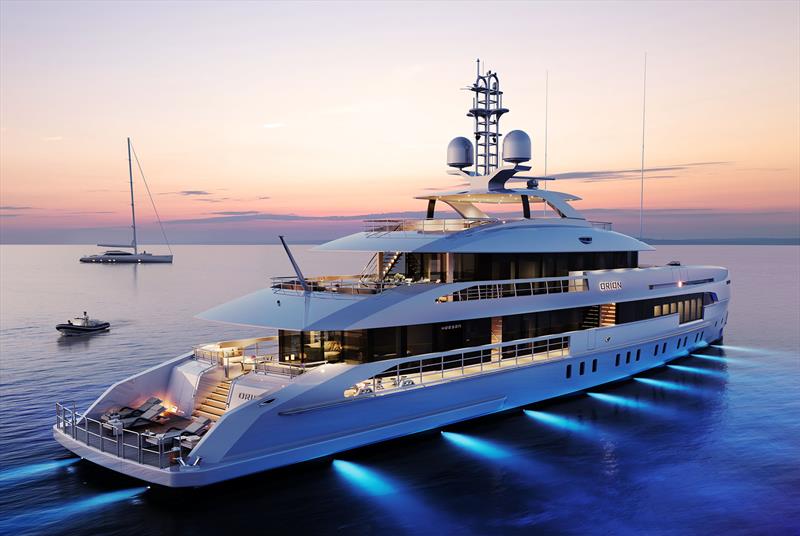 Heesen's Project Orion - photo © Heesen Yachts