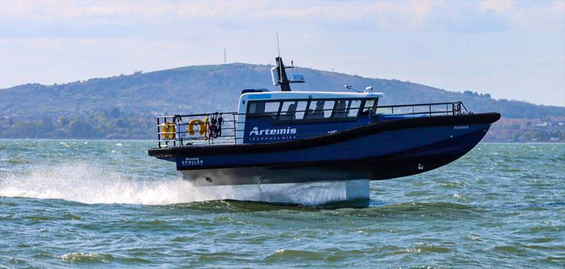 EF-12 Workboat photo copyright Artemis Technologies taken at  and featuring the Power boat class