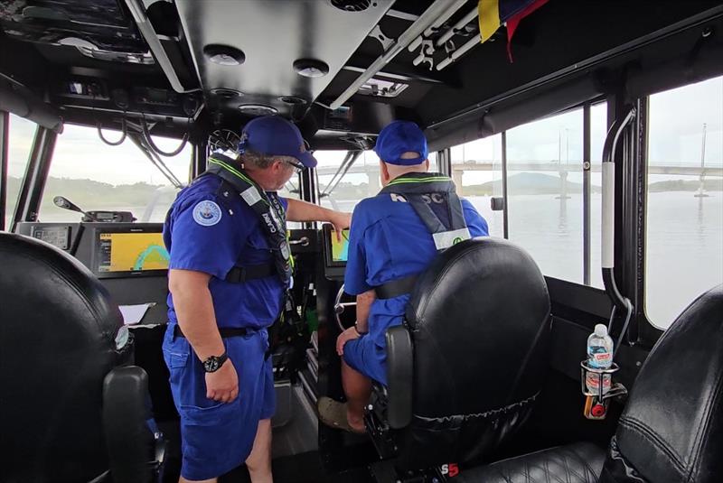 On board Marine Rescue NSW vessel Lemon Tree 30 photo copyright Marine Rescue NSW taken at  and featuring the Power boat class