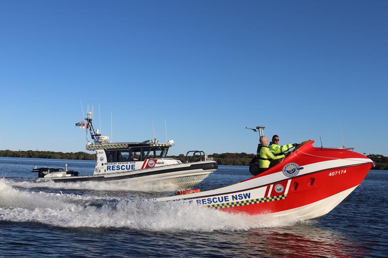 Volunteers at Marine Rescue Ballina had their busiest year on record completing 82 search and rescue missions photo copyright Marine Rescue NSW taken at  and featuring the Power boat class