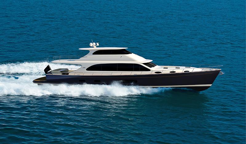 The newly announced Palm Beach 107 - photo © Palm Beach Motor Yachts