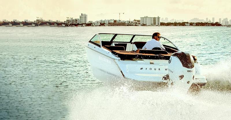 Vision Marine Technologies achieves European CE Certification for E-Motion™ Equipped Electric Boat photo copyright Vision Marine Technologies taken at  and featuring the Power boat class