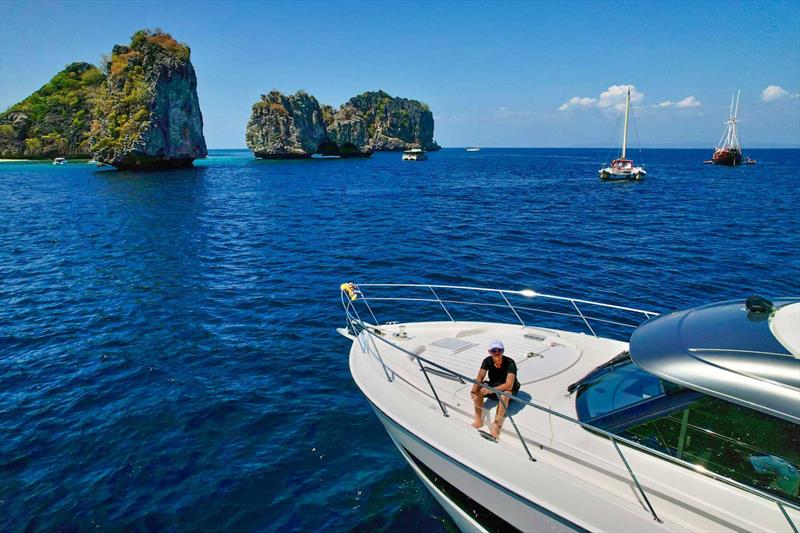 Phuket is blessed with a lush tropical landscapes, magnificent coves and bays, white beaches, small surrounding islands, hospitable people and great seafood - offering all-year-round boating - photo © Riviera Australia