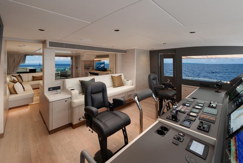 Horizon FD100 - Pilot House - photo © Horizon Yachts