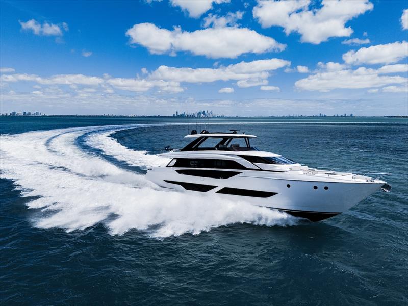 Ferretti Yachts 860 - photo © Ferretti Yachts