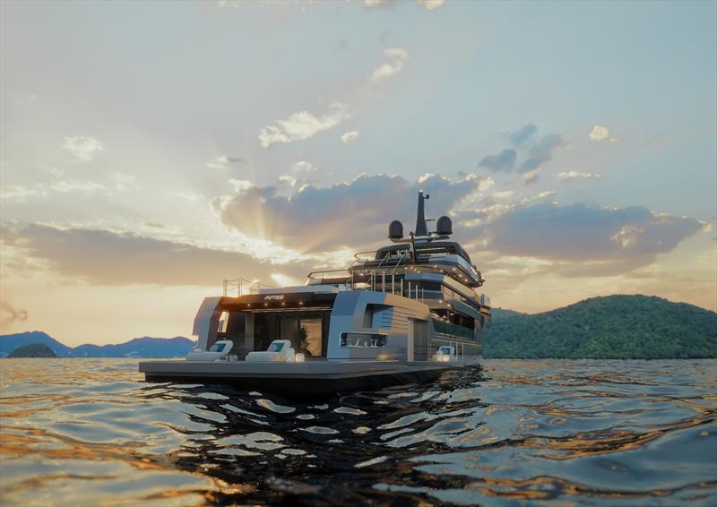 54m ultra-adventurous explorer superyacht ATLAS photo copyright ARES YACHTS taken at  and featuring the Power boat class