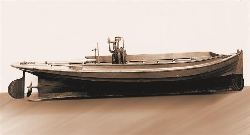 Rems (world's first motor boat) - photo © Lürssen Yachts