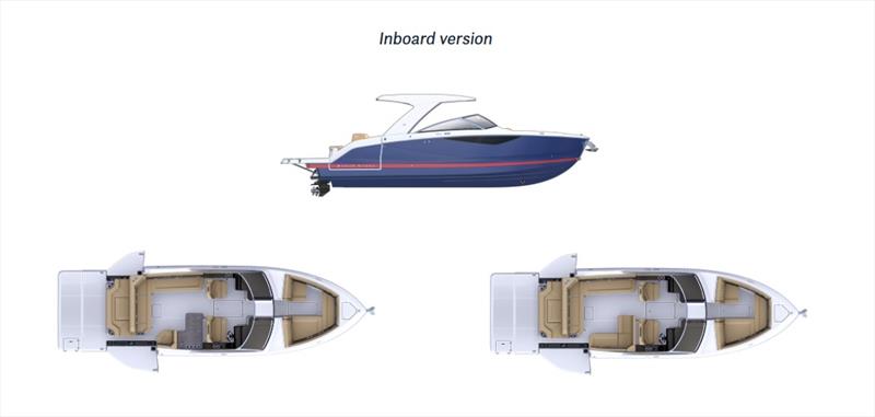 Four Winns H33 inboard version