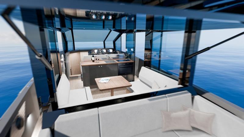 RAND Realm 45 photo copyright RAND Boats taken at  and featuring the Power boat class