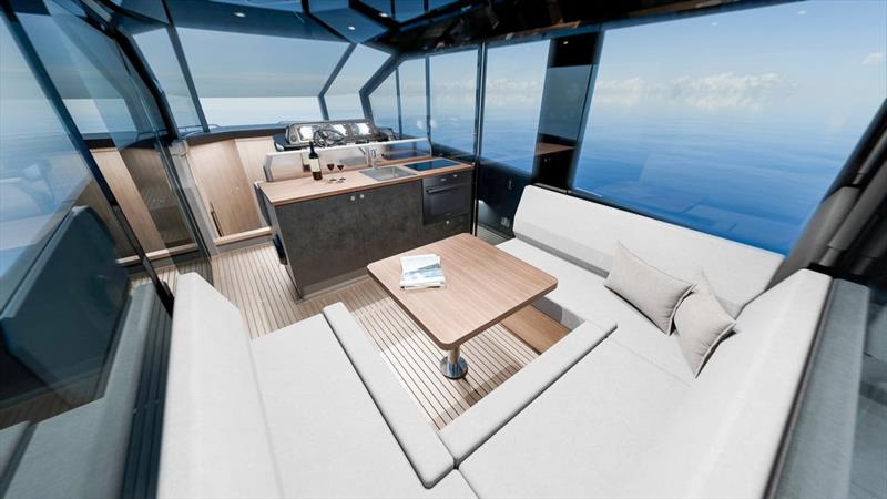 RAND Realm 45 photo copyright RAND Boats taken at  and featuring the Power boat class