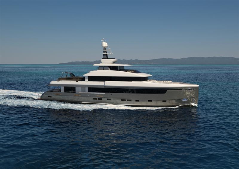 Magnolia 41m photo copyright Denison Yachting taken at  and featuring the Power boat class