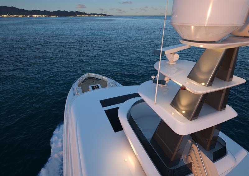 Magnolia 41m photo copyright Denison Yachting taken at  and featuring the Power boat class