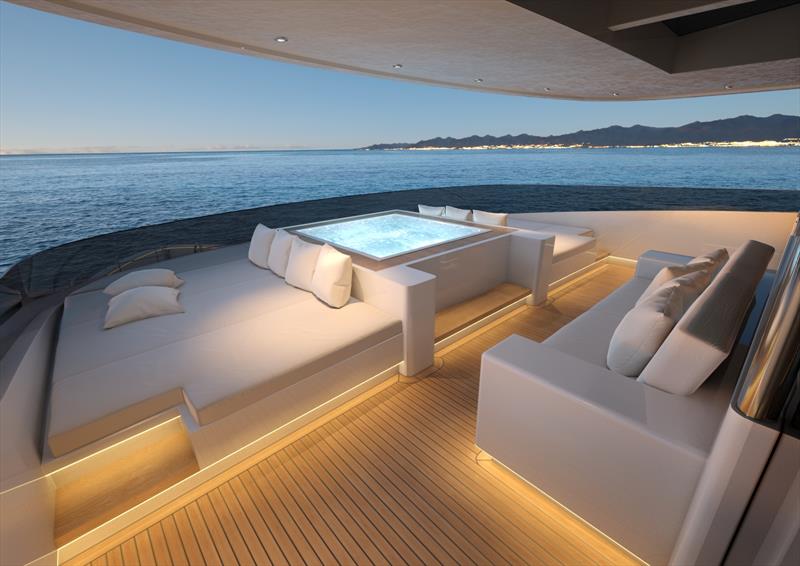 Magnolia 41m photo copyright Denison Yachting taken at  and featuring the Power boat class