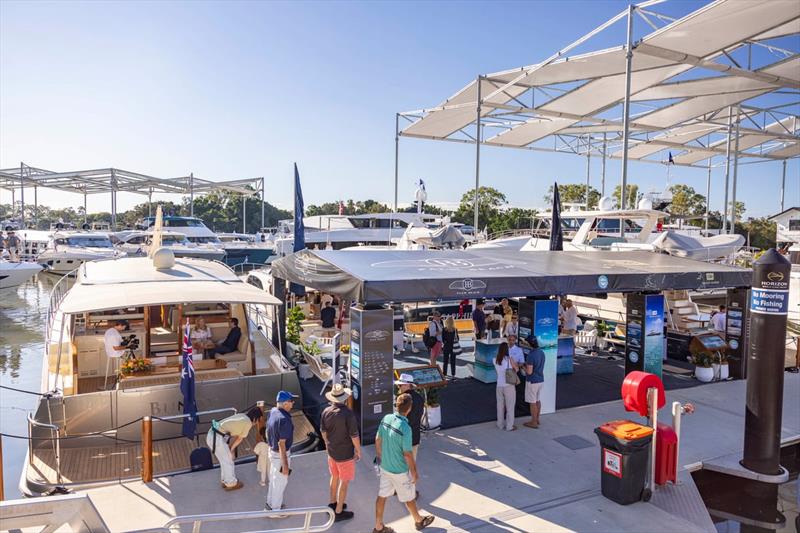 Palm Beach Motor Yachts at Sanctuary Cove Boat Show