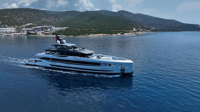 Luca Dini Design & Architecture signs interiors for the first 50m hull by Ada Yacht Works
