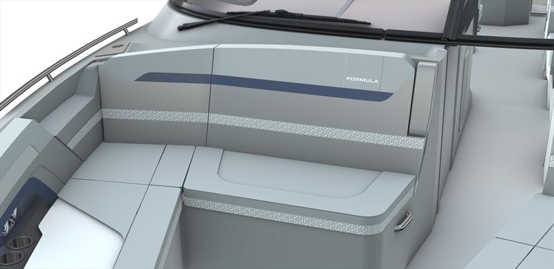 New Formula 360 Crossover Bowrider - Bow Cockpit