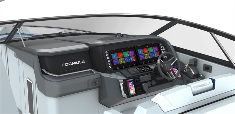 Formula 360 Crossover Bowrider - Dash
