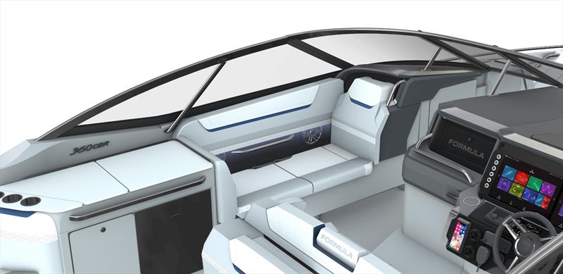 Formula 360 Crossover Bowrider - Post seat