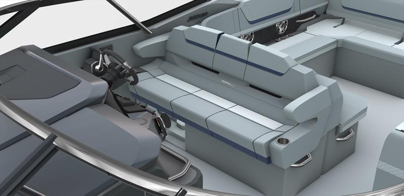 Formula 360 Crossover Bowrider - Helm seat