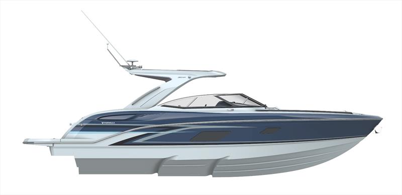 Formula 360 Crossover Bowrider - Stbd profile