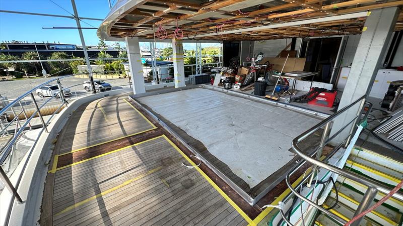 Massive refit at The Boat Works - 52m expedition superyacht JeMaSa